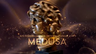 ACC. ITALIA IN ARTE NEL MONDO ASS. CULT. SIGLA INIZIALE EVENTO ALTO RICONOSCIMENTO D'ARTE MEDUSA 23