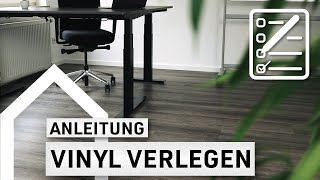 Vinylboden schwimmend verlegen DIY | Anleitung casando