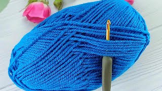 SUBLIME! Easy Crochet Pattern for Beginners Ideal for Baby blanket, Bag, and Scarf.Crochet tutorial