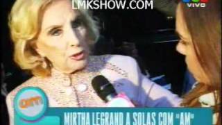 Mirtha con pia