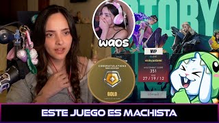 VICKY ENOJADA PORQUE CONTER SACA MEJOR MEDALLA EN VALORANT #vickypalami #twitch