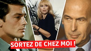 Quand Delon a surpris Giscard avec Mireille Darc