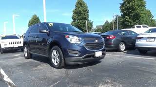 Used P25135 2GNALBEK8H1546456 2017 Chevrolet Equinox LS P25135