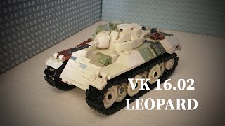 ОБЗОР на самоделку vk 16.02 leopard из лего