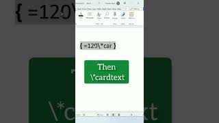 Convert number into text in Ms word #microsoftexcel #viralshorts