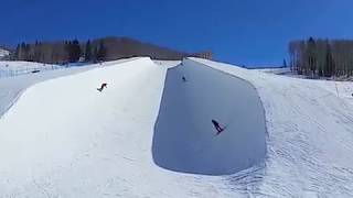 Vera in the Vail Half Pipe