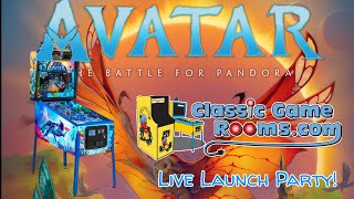 Classic Game Rooms Avatar Launch Party! Jersey Jack Pinball Edited