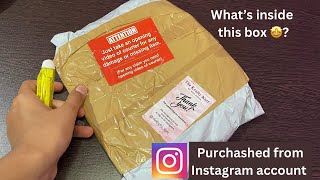 Purchasing things from random Instagram accounts #1 | unbox with me