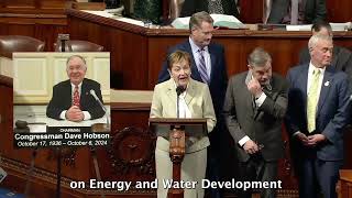 Congresswoman Kaptur Leads Tribute Honoring The Passing Of Former Ohio Congressman David Hobson