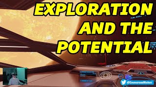 ELITE DANGEROUS // Exploration and the POTENTIAL of space games // Twitch livestream extract