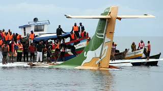 ⚠️AVIÃO DA PECISION AIR CAI EM LAGO NA TANZÂNIA 🇹🇿