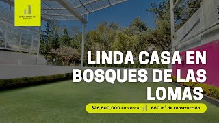 Linda Casa en venta en Bosque de las Lomas, Miguel Hidalgo