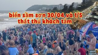 Biển sầm sơn thất thủ những ngày nghĩ lễ 30/04 và 1/5/độc lạ sầm sơn-săn bắt,sinh tồn