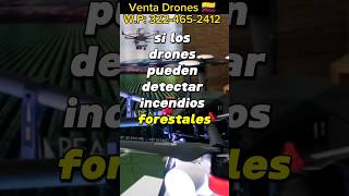 ¿Los drones pueden detectar incendios forestales?