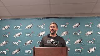 Philadelphia Eagles HC Nick Sirianni after 15-12 win over New Orleans Saints