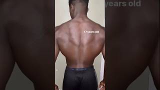 3 Year Natty Back Transformation #trend #fyp