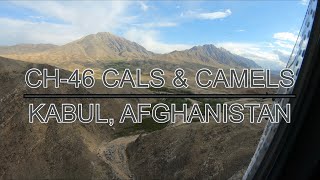 CH-46 Phrog Landings- CALs, Camels, & Goats OH MY! - Kabul, Afghanistan