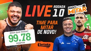 LIVE RODADA 10 - CARTOLA FC 2023 - DICAS RODADA 10