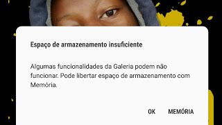 Como está sendo utilizado o meu Armazenamento. celular!