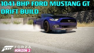 FORZA HORIZON 2: 1041HP FORD MUSTANG GT DRIFT BUILD & FH3 DLC DEETS