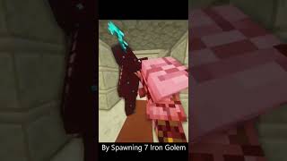 Minecraft Easy Way To Kill Warden 😇 #shorts