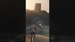 Gta Kosatka Spawned On Land (15 fps lol) #short #shorts #shortsvideo