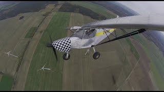 First Flight in my STOL CH701 Ultralight near Berlin