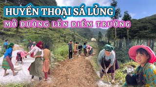 “ Huyền Thoại Sá Lủng “ Phá đá mở đường lên điểm trường đấy nhanh như chớp | CVC - Chao Vlog Team