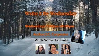 Write 2 Be Wednesday Productive & Chatty Sprints