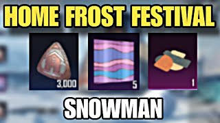 HOME FROST FESTIVAL EVENT PUBG MOBILE | GET FREE REWARDS HOME PUBG