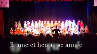 Concert de Noël 2016 des CE1