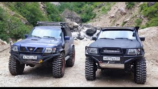 ПОКАТУШКИ NISSAN PATROL MAXXIS TREPADOR 40 ПРОТИВ NISSAN PATROL Maxxis M-9060 MUD TREPADOR 38.5