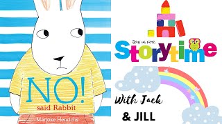 🐇 Kids Book Read Aloud: No! Said Rabbit by Marjoke Henrichs