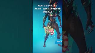 NEW Fortnite Jack Skellington Bundle