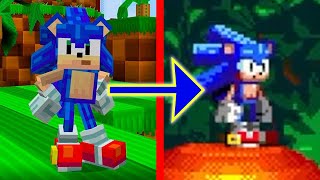 Minecraft Sonic (Sonic 3 AIR Mod)