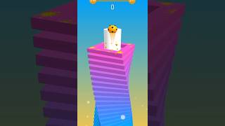 Insane Stackball Levels – Watch Me Smash Through! #stackball #shorts