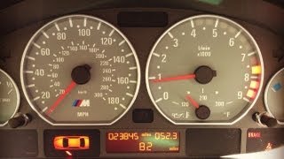 HOW TO:  Reset BMW E46 M3 Oil Service Indicator