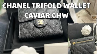 BRAND NEW CHANEL TRIFOLD WALLET | MHAR LUXE & TRAVEL