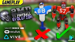 PLAYERS HAVE LIMBS NOW! | 2MD VR Football Evolution Gameplay (HTC Vive, Oculus, Index)