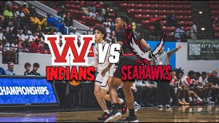 FHSAA State Final 4: Williston Red Devils vs Franklin County Seahawks | HS Basketball