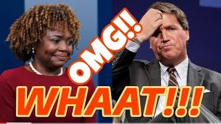 Tucker Carlson SMACKS Karine Jean-Pierre,HUMILIATES HER in LIVE...,😌😌😌