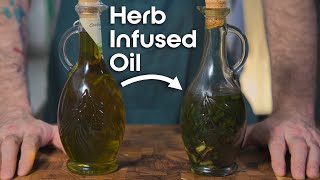 Infusing Oil With Herbs | Dos & Don'ts | Plus Easy Weeknight Pasta From Scratch.