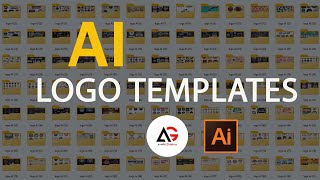 Editable Logo Templates In AI Files |Aneela Graphics|