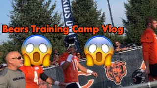 Mitchell Trubisky Noticed My YouTube Channel! Bears Training  Camp Vlog!