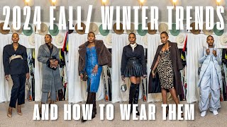 6 TRENDS FOR FALL/WINTER 2024 AND HOW TO WEAR THEM | FASHION FORECAST 🍂❄️