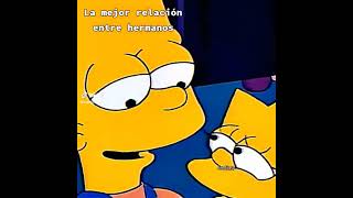 Lisa y Bart Hermanos