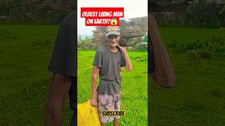 Oldest Living Man On Earth?😱 #shorts #shortsviral #oldest #viralvideos #foryou