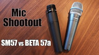 Mic Test: Shure SM57 vs Beta 57A (guitar cab)