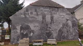 Adam Kiziewicz. Wizna cudowny mural ....