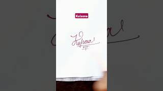 Calligraphy Signature | Kulsona | sk cursive art